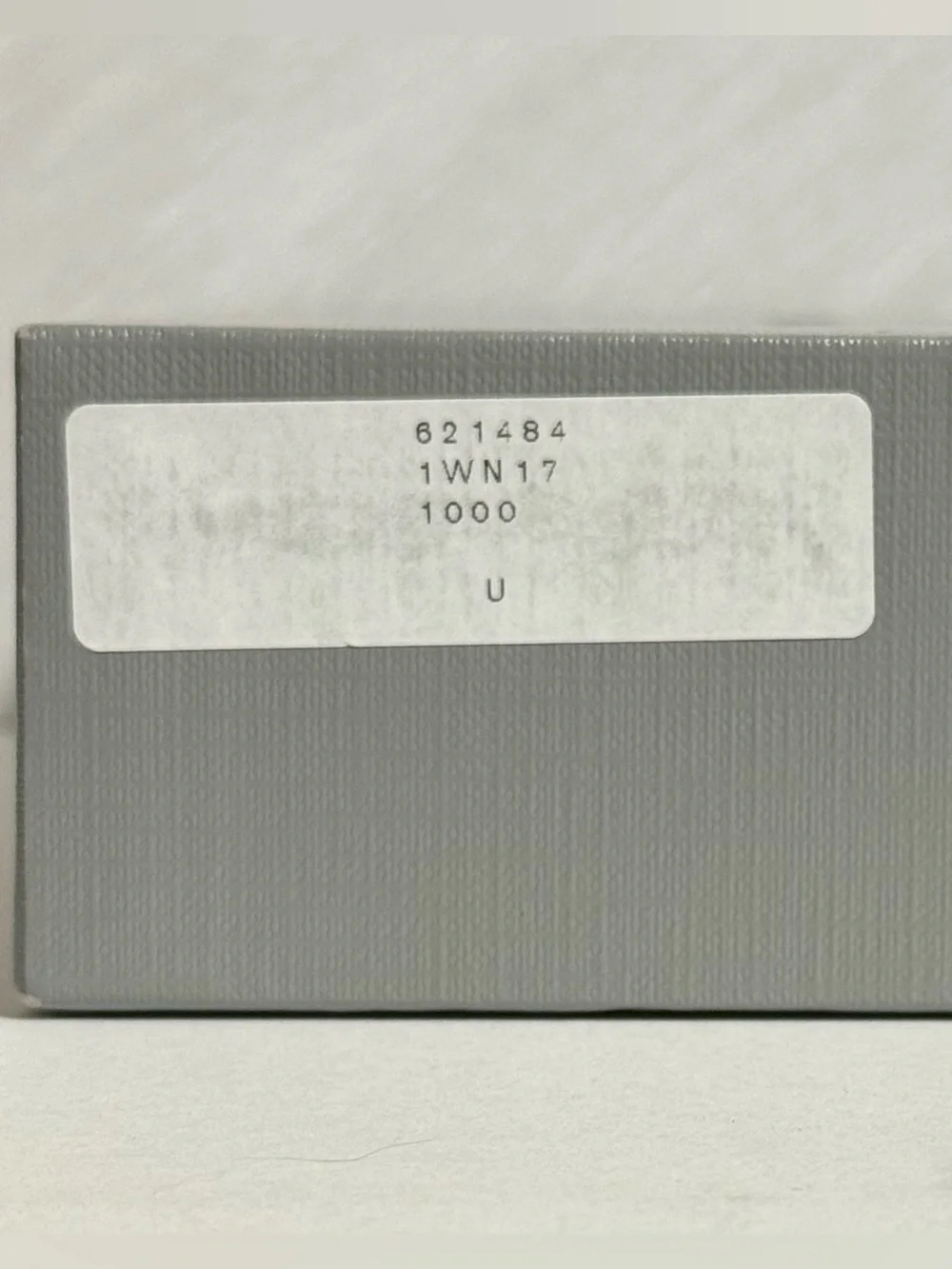 Authentic Balenciaga Empty Box Grey Wallet 621484